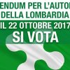 Referendum Autonomia 22 ottobre 2017